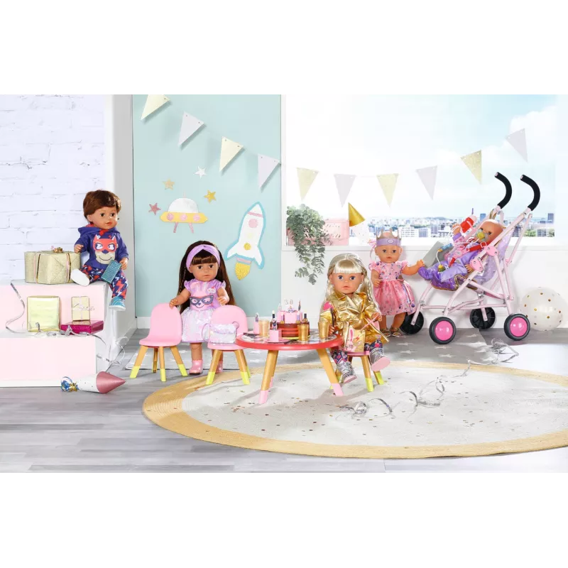 BABY born Happy Birthday Deluxe Buggy carrinho de bonecas