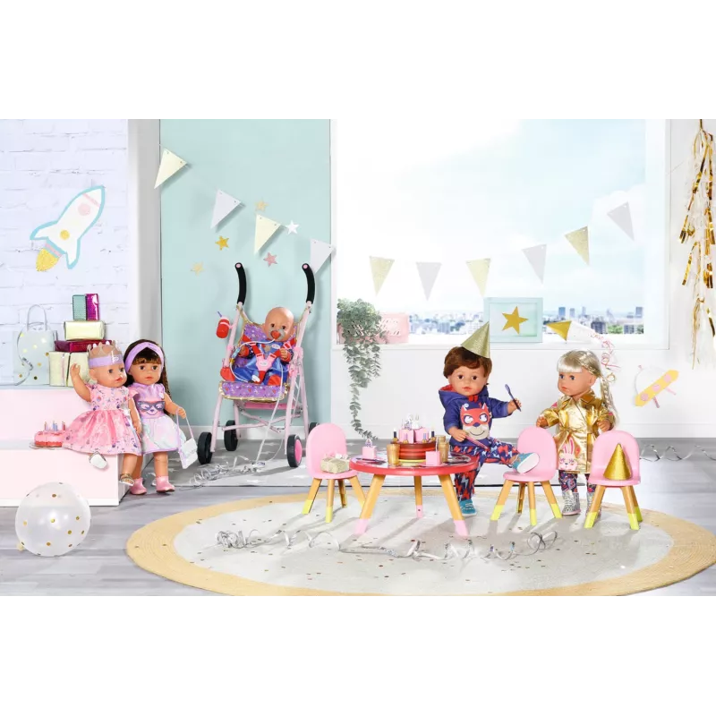 BABY born Happy Birthday Deluxe Buggy carrinho de bonecas
