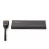 DIGITUS splitter HDMI Ultra Slim, 1x4, 4K/60Hz HDR, HDCP 2.2, 18 Gbps, alimentado por Micro USB
