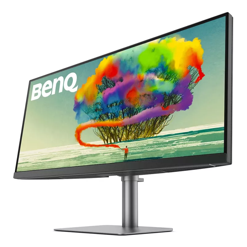 Monitor de computador BenQ PD3420Q 86,4 cm (34 polegadas) 3440 x 1440 píxeis Quad HD LED cinzento