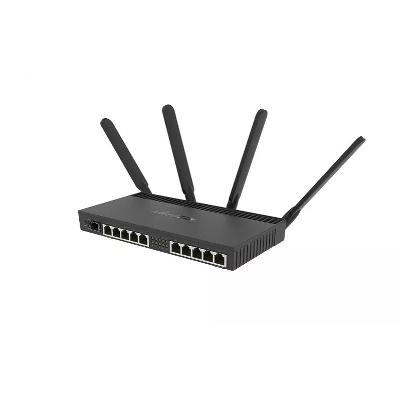 MIKROTIK router wireless - Rb4011igs+5hacq2hnd-in Gigabit Ethernet dual-band (2.4 GHz / 5 GHz) preto