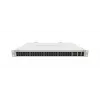 Switch Ethernet Gigabit L2 Gerido MikroTik CRS354-48G-4S+2Q+RM — 48x Gigabit RJ-45, 4x SFP+, 2x QSFP+, 10G, Montagem em rack