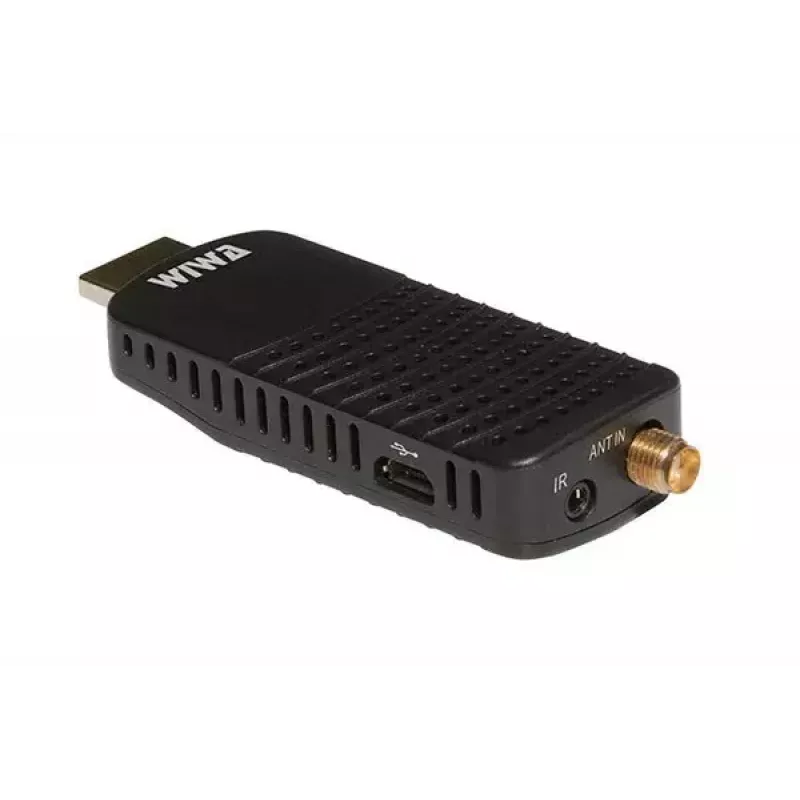 WIWA H.265 MINI recetor DVB-T/DVB-T2, H.265/HEVC, Full HD 1080p, HDMI, mini USB, PVR, preto