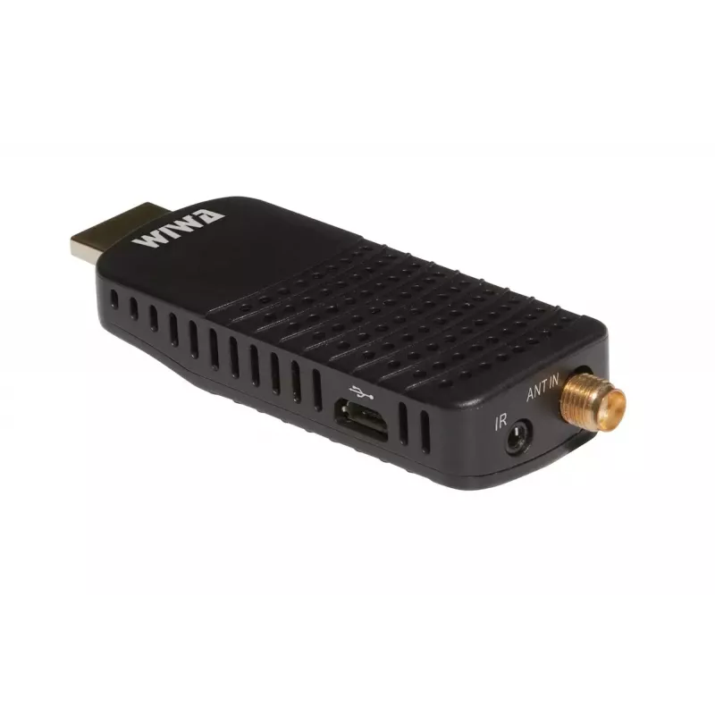 WIWA H.265 MINI recetor DVB-T/DVB-T2, H.265/HEVC, Full HD 1080p, HDMI, mini USB, PVR, preto