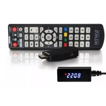 Recetor DVB-T/DVB-T2 WIWA H.265 MINI — Sintonizador terrestre digital H.265 HD, Full HD, HDMI, USB, 5V/1,5A