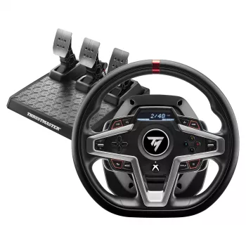 Thrustmaster T248 Preto USB Volante + Pedais Analógico / Digital PC, PlayStation 4, PlayStation 5
