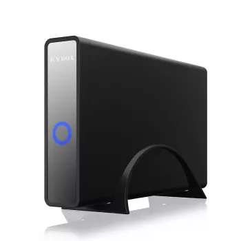 Caixa para HDD/SSD ICY BOX IB-382H-C31 preta 2,5/3,5
