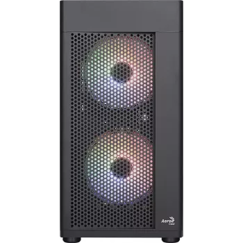 Caixa para PC Aerocool HEXFORMBKV2 Micro ATX 3 ventoinhas FRGB preto