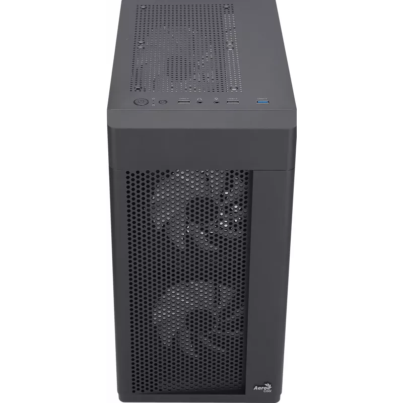 Caixa para PC Aerocool HEXFORMBKV2 Micro ATX 3 ventoinhas FRGB preto