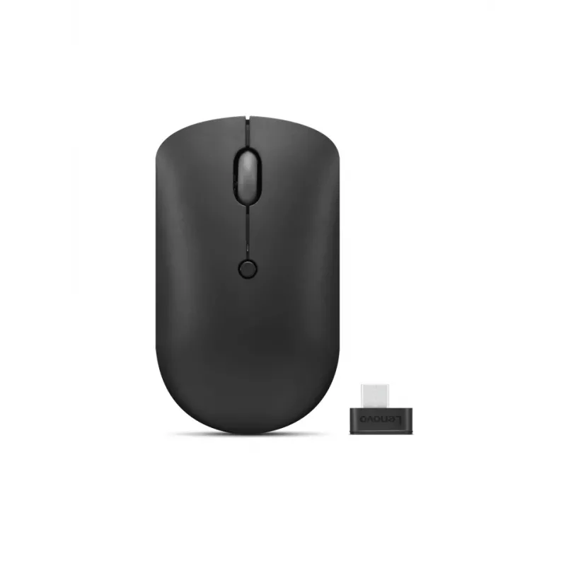 Rato Lenovo 400 Office ambidestro RF sem fios ótico 2400 DPI