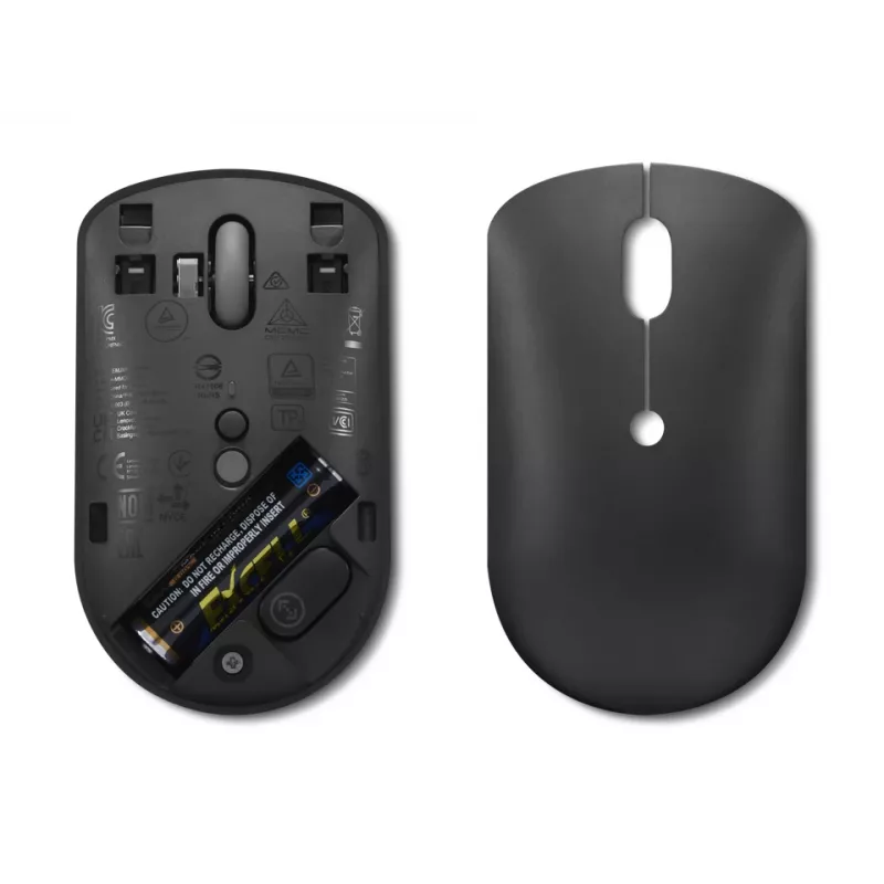 Rato Lenovo 400 Office ambidestro RF sem fios ótico 2400 DPI