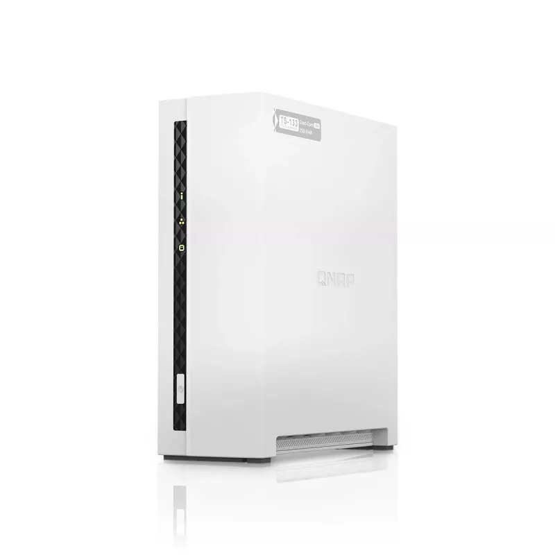 Servidor NAS/Storage QNAP TS-133 Tower Cortex-A55 2 GB DDR4 0 TB QNAP Turbo System branco