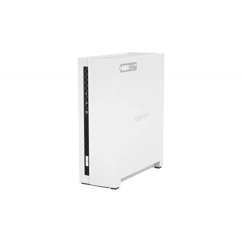 Servidor NAS/Storage QNAP TS-133 Tower Cortex-A55 2 GB DDR4 0 TB QNAP Turbo System branco
