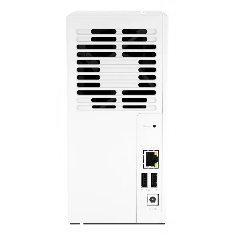 Servidor NAS/Storage QNAP TS-233 Tower ARM Cortex-A55 2 GB 0 TB QNAP QTS branco