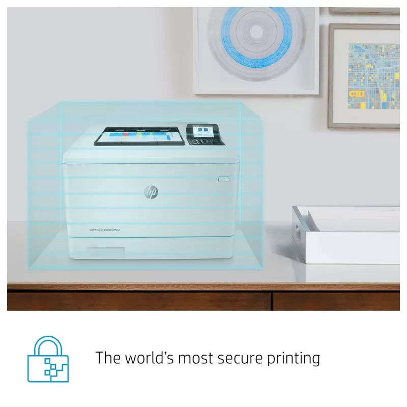 HP Color LaserJet Enterprise M455dn, laser, cor, 600 x 600 DPI, A4, 27 ppm, impressão frente e verso