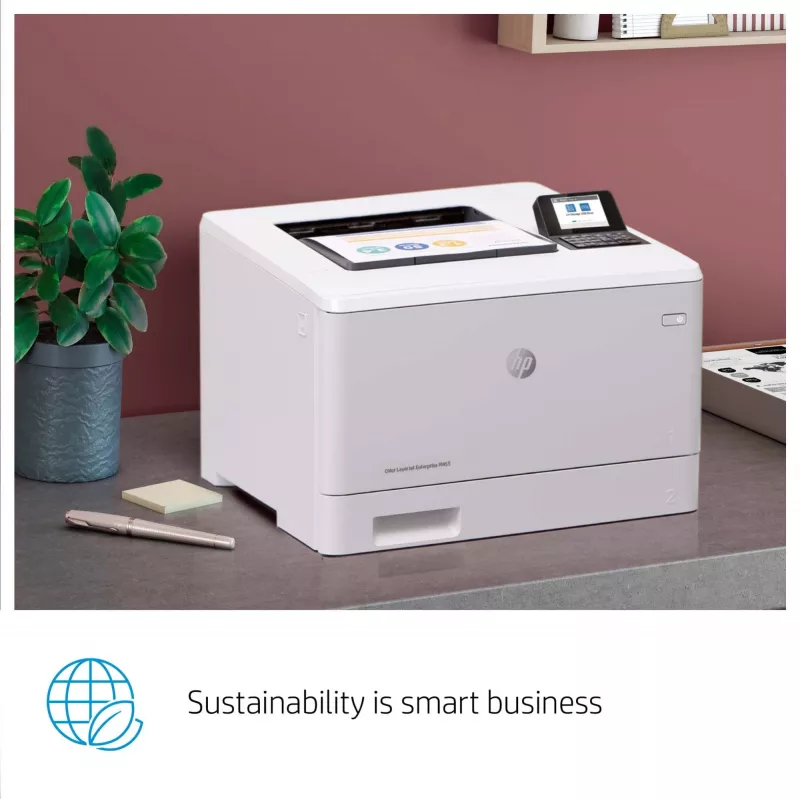 HP Color LaserJet Enterprise M455dn, laser, cor, 600 x 600 DPI, A4, 27 ppm, impressão frente e verso