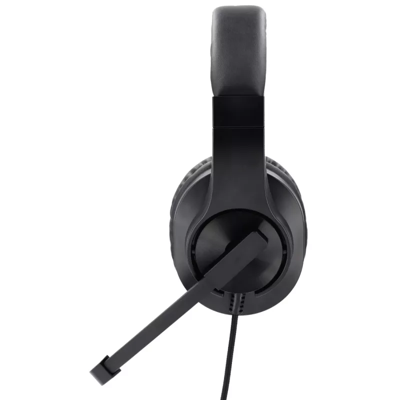Hama HS-P350 auscultadores com microfone para PC de escritório, pretos