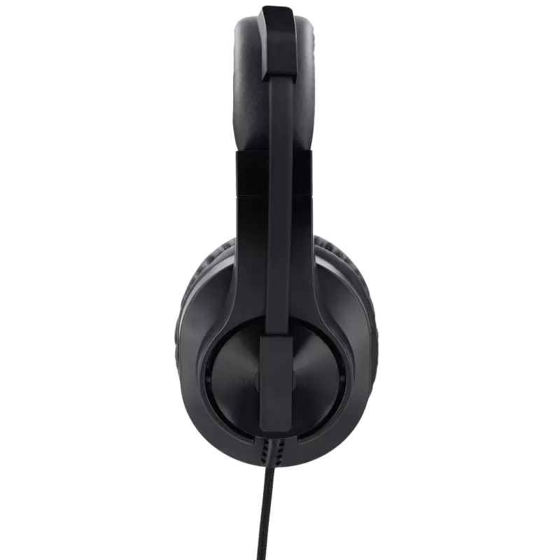 Hama HS-P350 auscultadores com microfone para PC de escritório, pretos