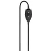 Hama HS-P350 auscultadores com microfone para PC de escritório, pretos