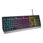 Teclado gaming GENESIS Rhod 300 RGB USB QWERTY inglês preto