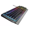Teclado gaming GENESIS Rhod 300 RGB USB QWERTY inglês preto