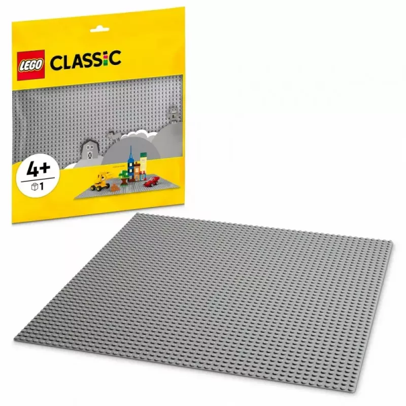 Placa de construção LEGO 11024 — Classic placa de base cinzenta 48x48 pinos (380 × 380 mm)