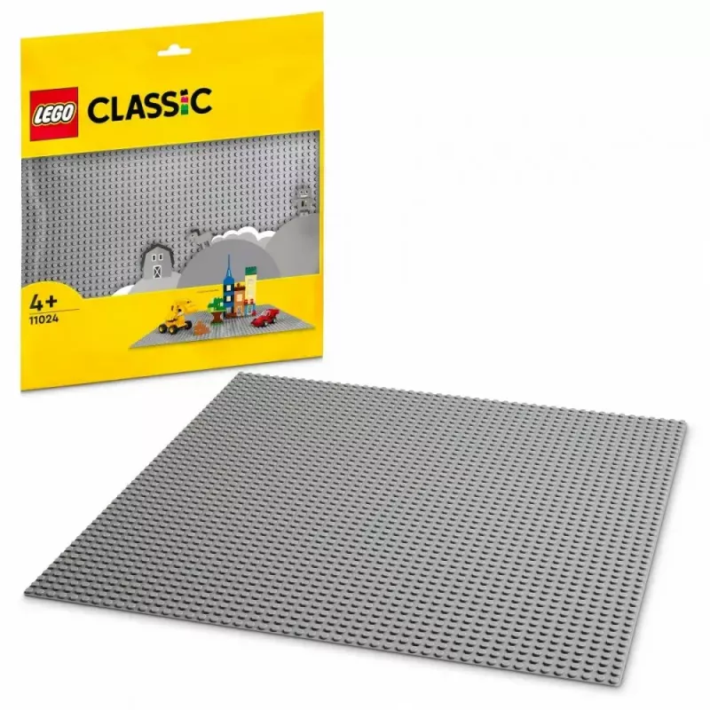 Placa de construção LEGO 11024 — Classic placa de base cinzenta 48x48 pinos (380 × 380 mm)