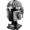 Brinquedo de construção LEGO Capacete Mandaloriano 75328 — modelo de exposição Star Wars, peça de colecionador para construir, 584 peças, idade 18+