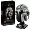 Brinquedo de construção LEGO Capacete Mandaloriano 75328 — modelo de exposição Star Wars, peça de colecionador para construir, 584 peças, idade 18+