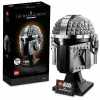 Brinquedo de construção LEGO Capacete Mandaloriano 75328 — modelo de exposição Star Wars, peça de colecionador para construir, 584 peças, idade 18+