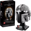 Brinquedo de construção LEGO Capacete Mandaloriano 75328 — modelo de exposição Star Wars, peça de colecionador para construir, 584 peças, idade 18+