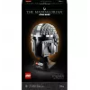 Brinquedo de construção LEGO Capacete Mandaloriano 75328 — modelo de exposição Star Wars, peça de colecionador para construir, 584 peças, idade 18+