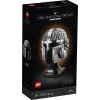 Brinquedo de construção LEGO Capacete Mandaloriano 75328 — modelo de exposição Star Wars, peça de colecionador para construir, 584 peças, idade 18+