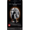Brinquedo de construção LEGO Capacete Mandaloriano 75328 — modelo de exposição Star Wars, peça de colecionador para construir, 584 peças, idade 18+