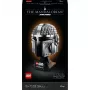 Brinquedo de construção LEGO Capacete Mandaloriano 75328 — modelo de exposição Star Wars, peça de colecionador para construir, 584 peças, idade 18+