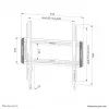 Suporte de parede para TV Neomounts WL30-550BL14 40-75 polegadas - ultraplano - montagem fácil