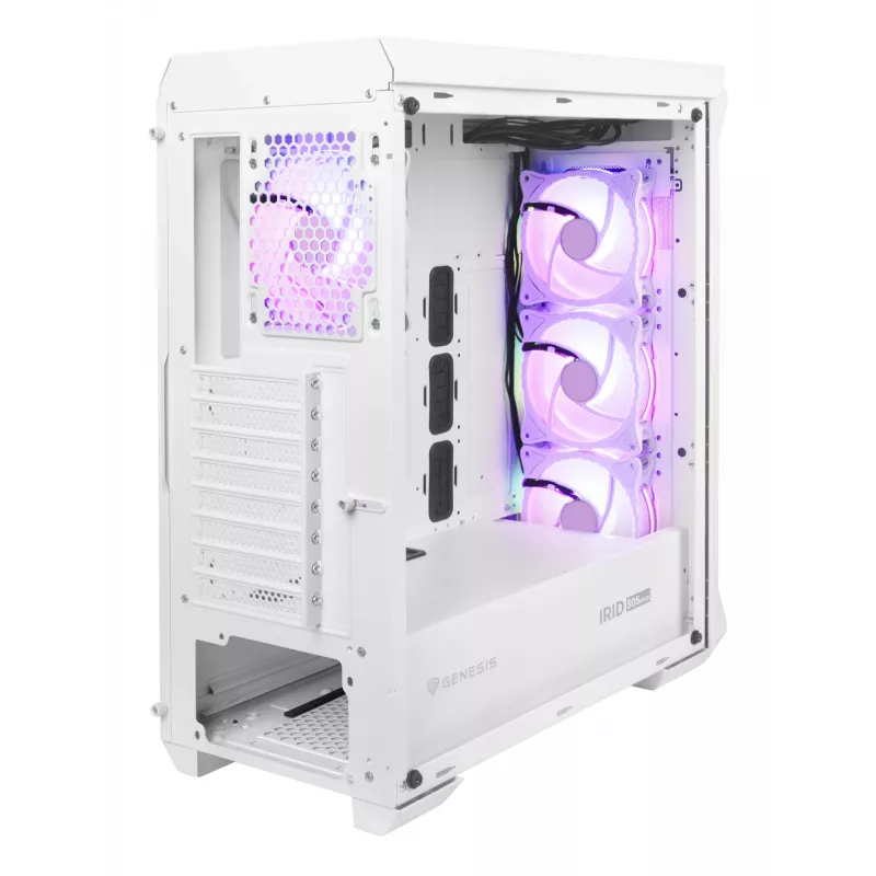 GENESIS Irid 505 ARGB Midi Tower branco