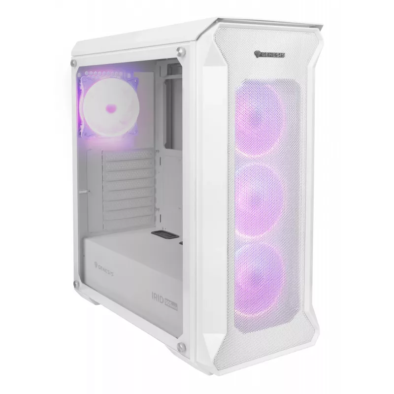 GENESIS Irid 505 ARGB Midi Tower branco