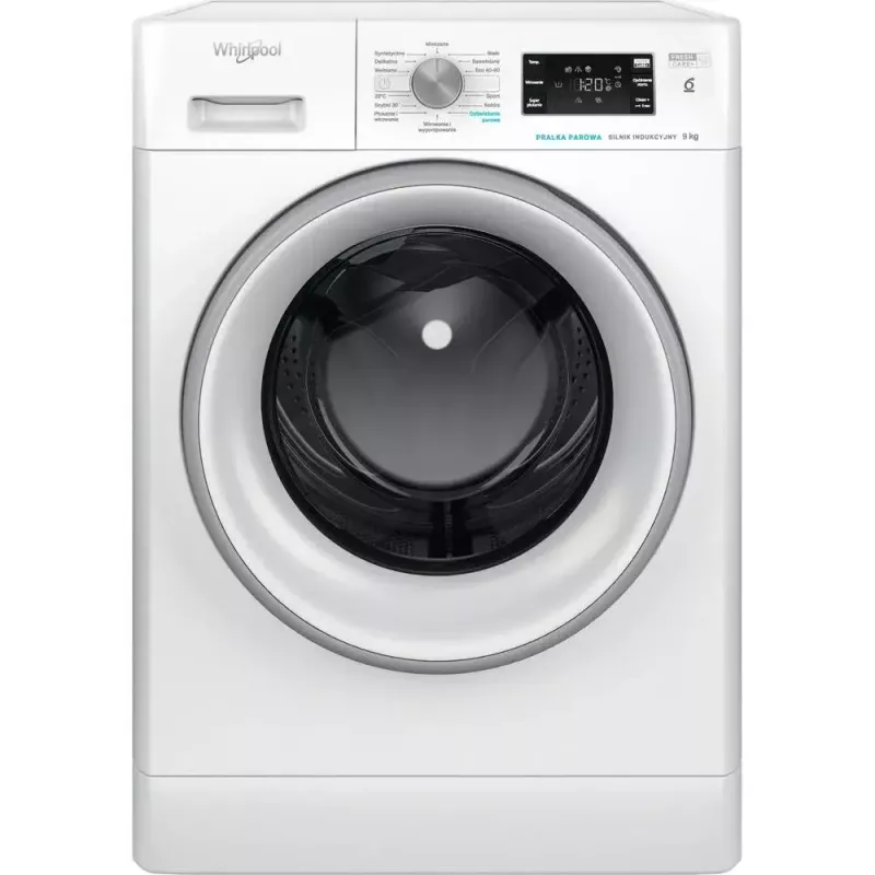 Whirlpool FFB 9258 SV PL máquina de lavar roupa de instalação livre, carga frontal, 9 kg, 1200 rpm, branca