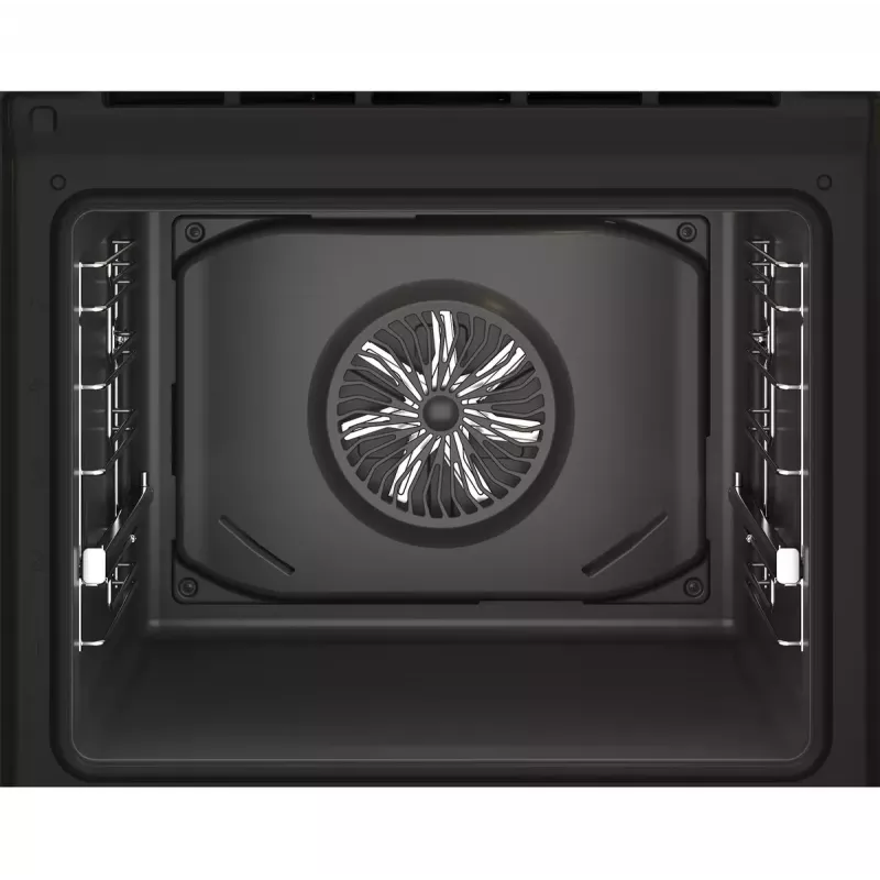 Forno elétrico de encastrar BEKO BBIE123001XD, 72 L, aço inoxidável, controlo tátil, limpeza a vapor, grelhador, extração telescópica
