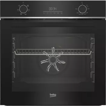 Forno elétrico de encastrar BEKO BBIE17301BD, 72 L, convecção, grelhador, limpeza a vapor, aço inoxidável