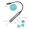 Hub USB-C i-tec Metal 1x USB 3.0 + 3x USB 2.0, USB 3.2 Gen 1 (3.1 Gen 1) Type-C, USB 2.0, USB 3.2 Gen 1 (3.1 Gen 1) Type-A, Metálico, Metal, 0,19 m, Android