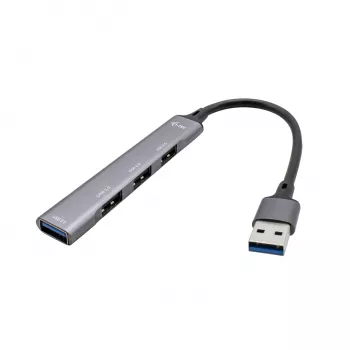Hub USB 3.0 i-tec Metal 1x USB 3.0 + 3x USB 2.0