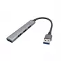 Hub USB 3.0 i-tec Metal 1x USB 3.0 + 3x USB 2.0