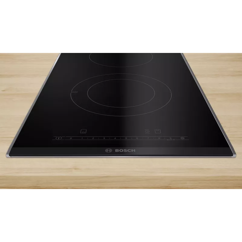 Placa Bosch Serie 6 PKF375FP2E Preto Encastre 30 cm Placa vitrocerâmica 2 zonas de cozedura