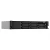 Servidor NAS/Storage QNAP TS-873AEU-4G Rack (2U) Ryzen Embedded V1500B 4 GB DDR4 0 TB QuTS hero Black