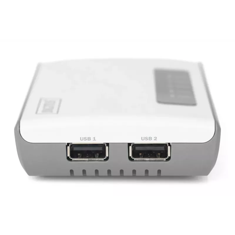 Servidor de rede WLAN NAS USB Hub Servidor de impressão DIGITUS 2 portas USB 2.0