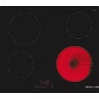 Placa Bosch Serie 4 PKE611BB2E Preto Encastre 60 cm Placa vitrocerâmica 0 Zona(s)