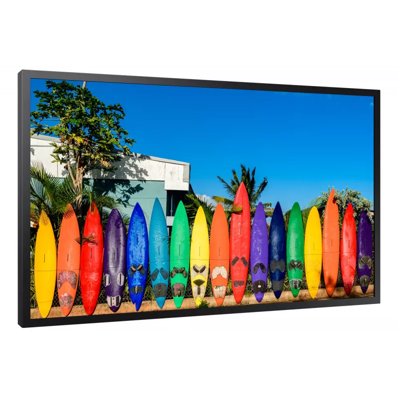 Ecrã digital Samsung OM55B 139,7 cm (55 polegadas) LCD Wi-Fi 3000 cd/m² 4K Ultra HD Preto Processador integrado Tizen 5.0 24/7