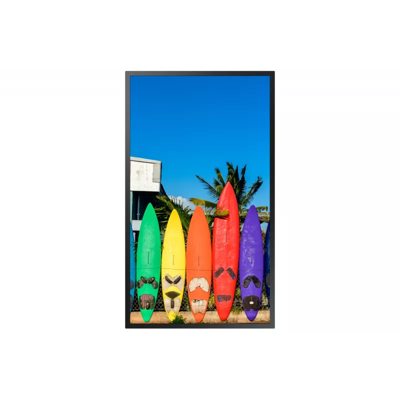 Ecrã digital Samsung OM55B 139,7 cm (55 polegadas) LCD Wi-Fi 3000 cd/m² 4K Ultra HD Preto Processador integrado Tizen 5.0 24/7